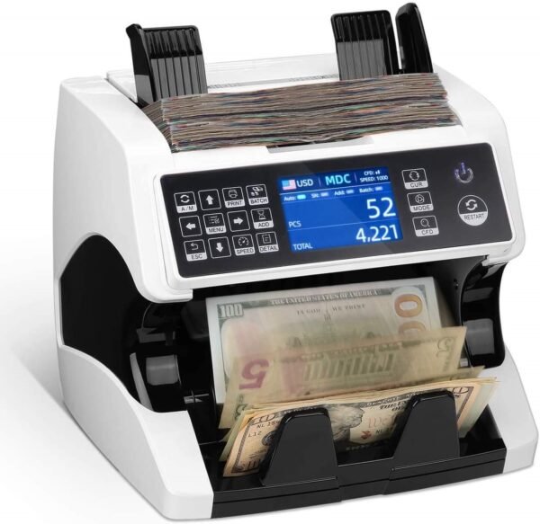 BN-MC009V_2.jpeg BELDON - CASH COUNTING MACHINE MULTI - CURRENCY MIX VALUE COUNTING MACHINE ( SINGLE POCKET ) - BN-MC009V