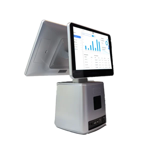 POS-CORE-i5-TOUCH-MACHINE-WITH-DUAL-SIDE-DISPLAY.webp POS - CORE i5 TOUCH POS MACHINE DUAL SIDE DISPLAY WITH INBUILT 80 MM PRINTER