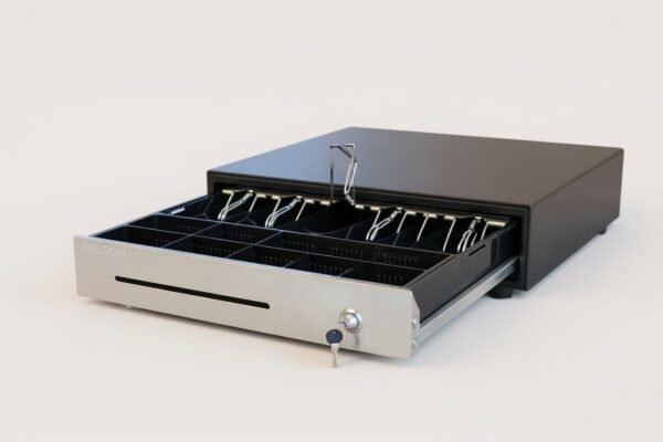 HEAVY DUTY 5 NOTES AND 8 COINS CASH DRAWER