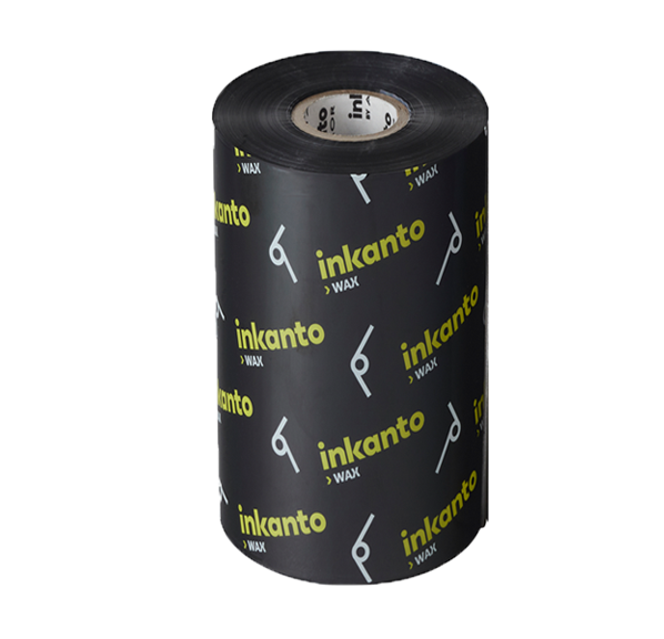 Inkanto - 60MM X 300 Metres (WAX) Ribbon for Barcode / Label Printers